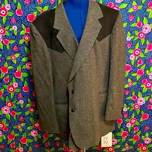 Taos Country Vintage Wool Western Blazer